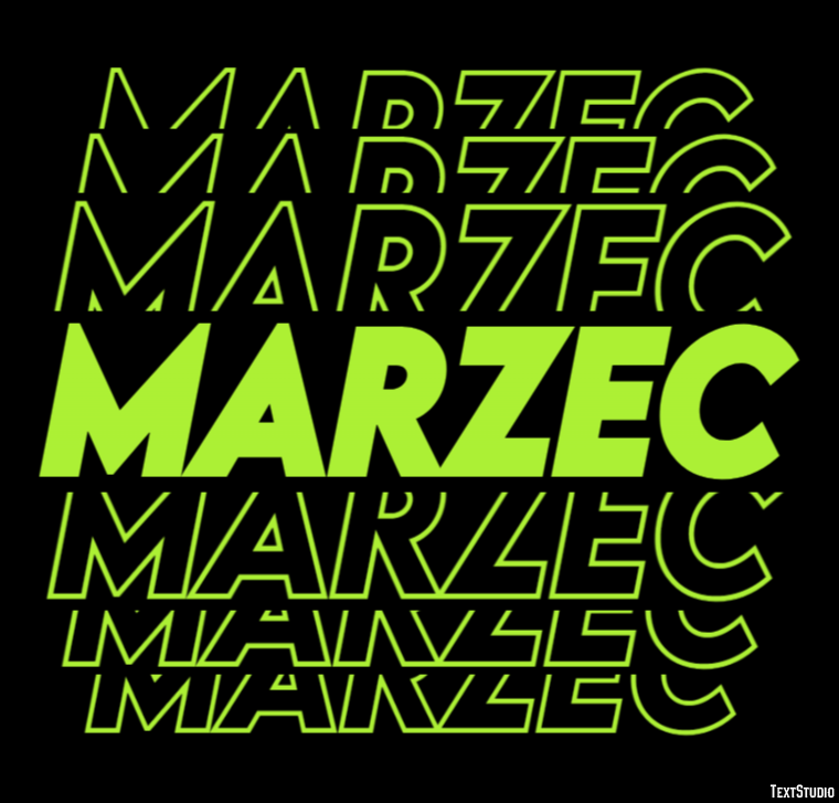 Marzec Texteffekt