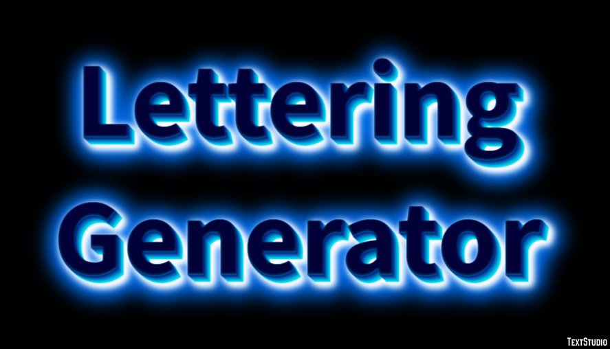 Lettering Generator Text Effect