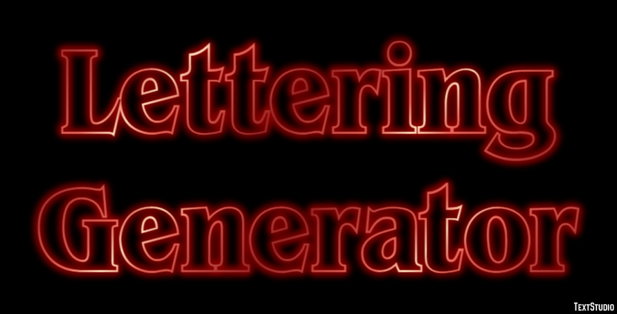 Lettering Generator Text Effect