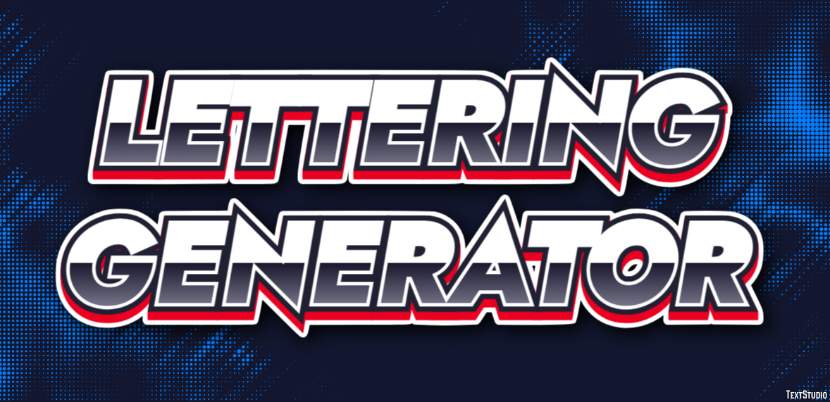 Lettering Generator Text Effect