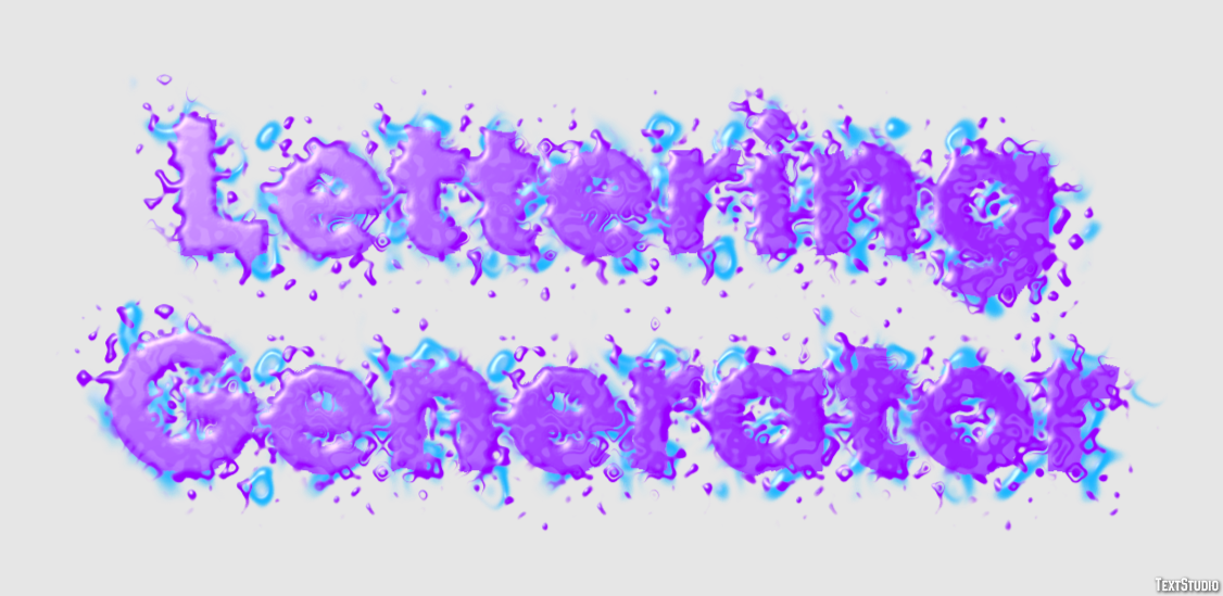 Lettering Generator Text Effect
