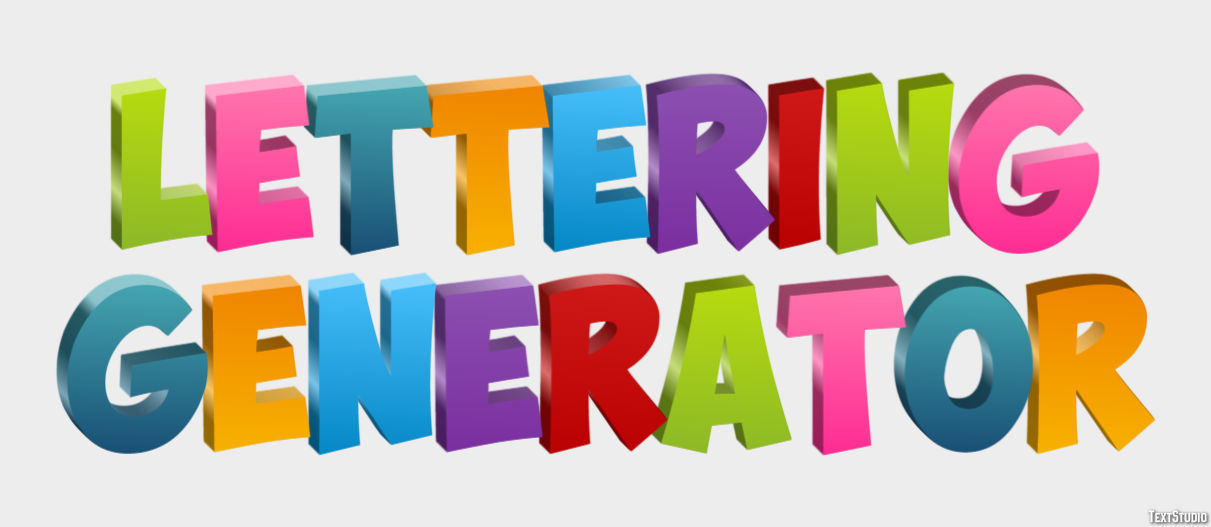 Lettering Generator Text Effect