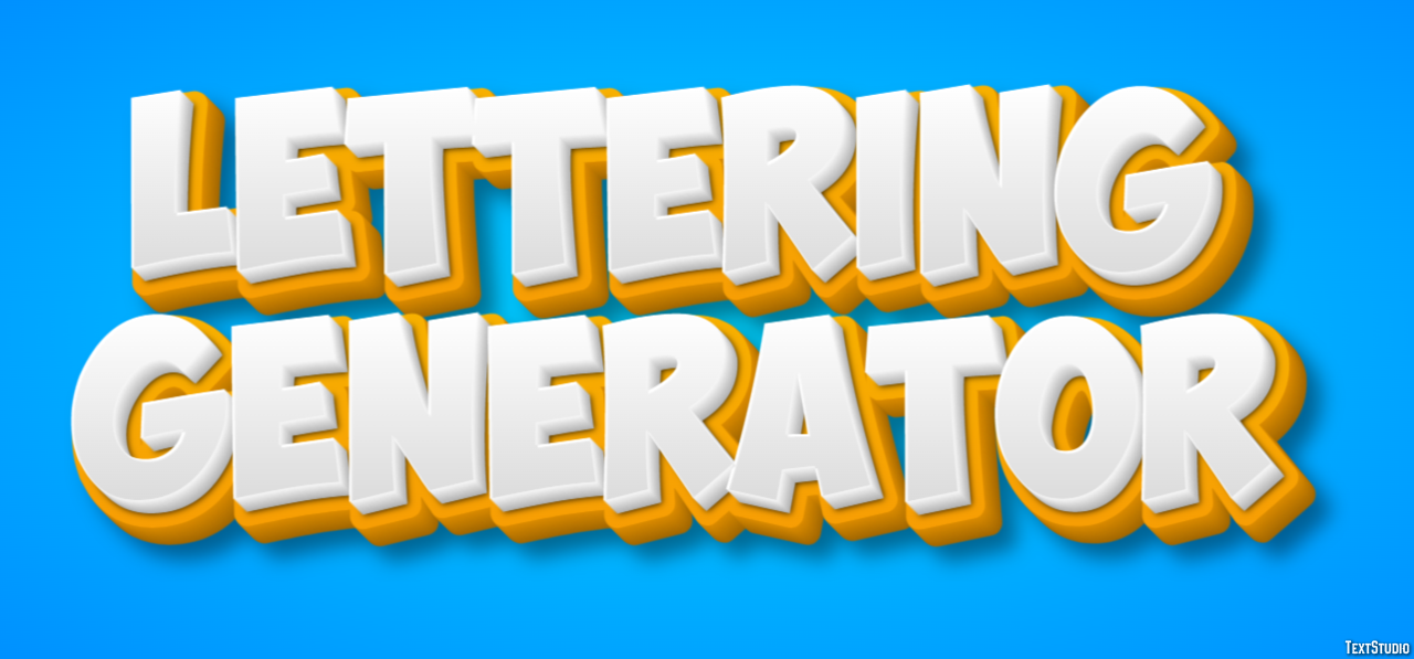 Lettering Generator Text Effect