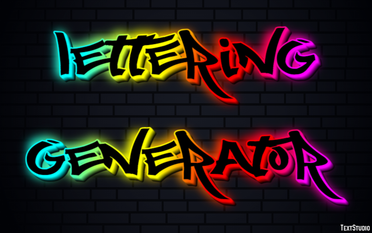 Lettering Generator Text Effect