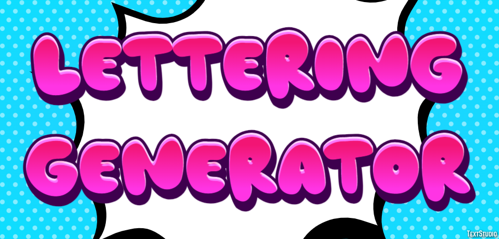 Lettering Generator Text Effect