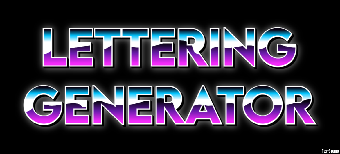 Lettering Generator Text Effect