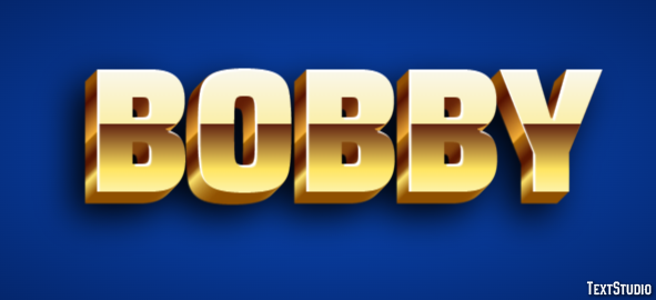 Bobby Эффект текста