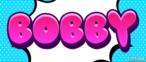 Bobby Text Effect