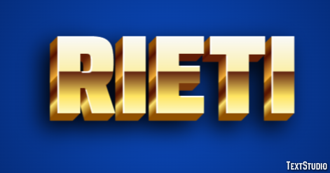 Rieti Efekt tekstowy
