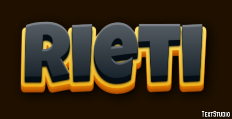 Rieti Efekt tekstowy
