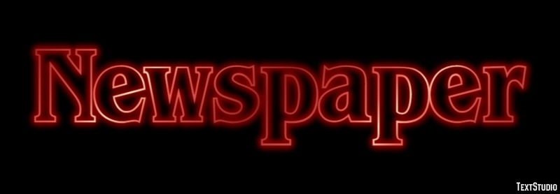 Newspaper Texteffekt