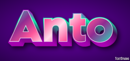 Anto Text Effect