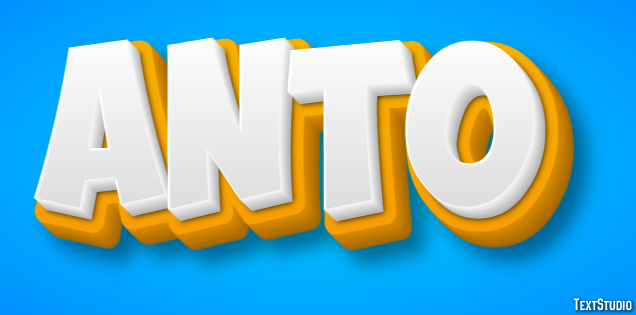Anto Text effect