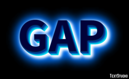 GAP Effet de Texte