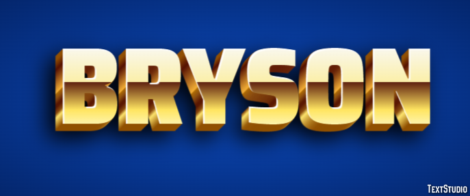Bryson Tekst Effect