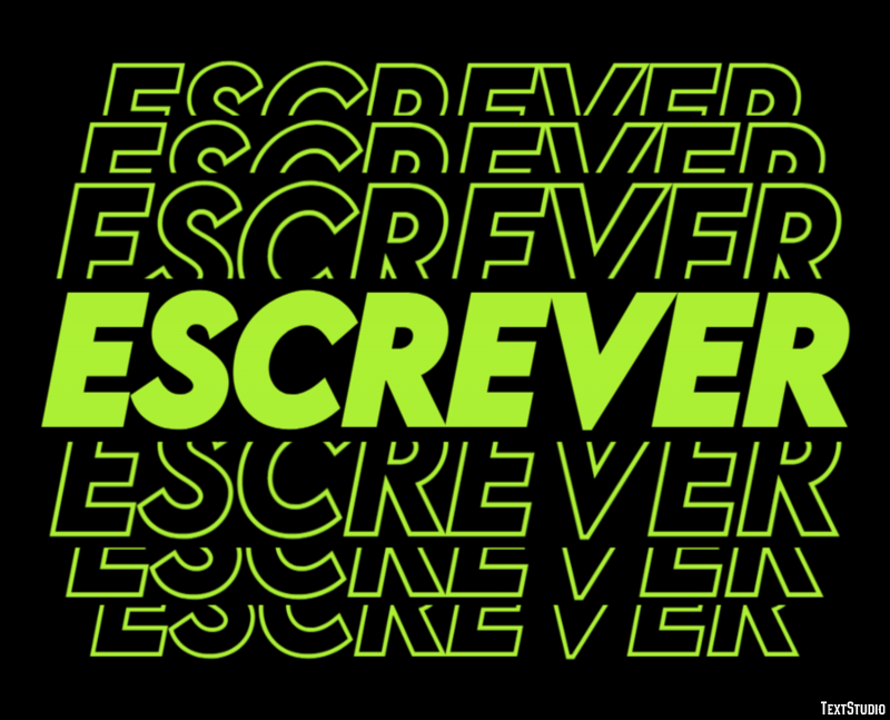 Escrever Effetto testo