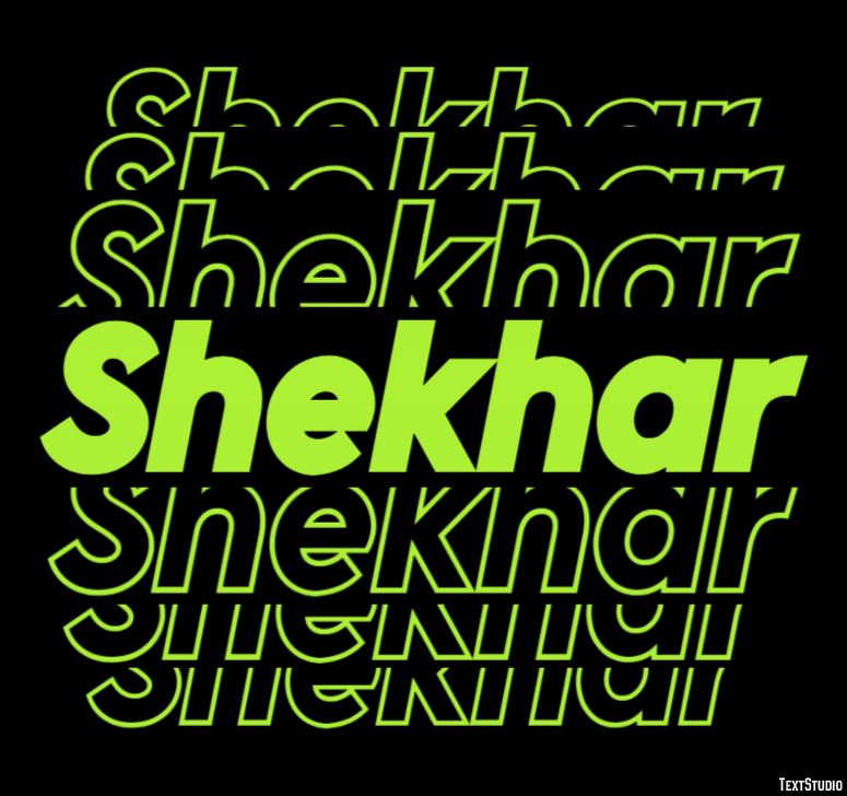 Shekhar Text Effect
