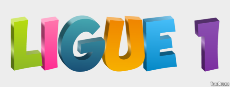 Ligue 1 Texteffekt