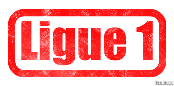 Ligue 1 Efecto de Texto