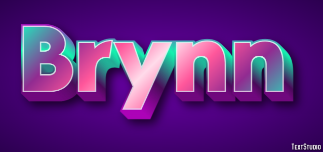 Brynn テキスト効果