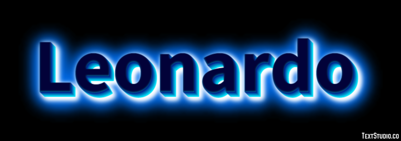 Leonardo Text Effect
