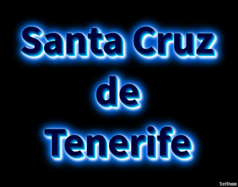 Santa Cruz de Tenerife Effetto testo