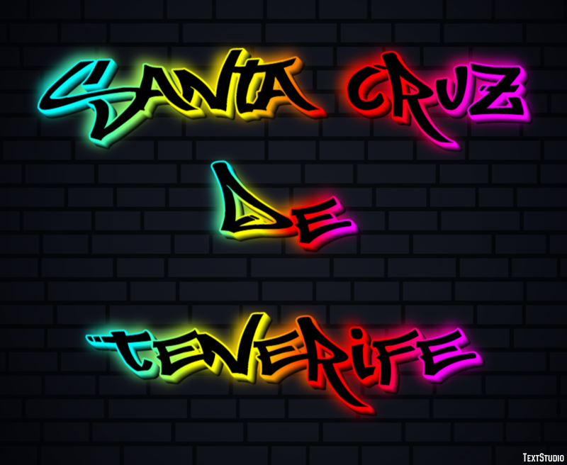 Santa Cruz de Tenerife Effetto testo