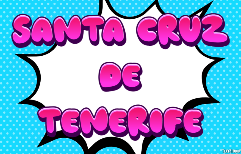 Santa Cruz de Tenerife Effetto testo