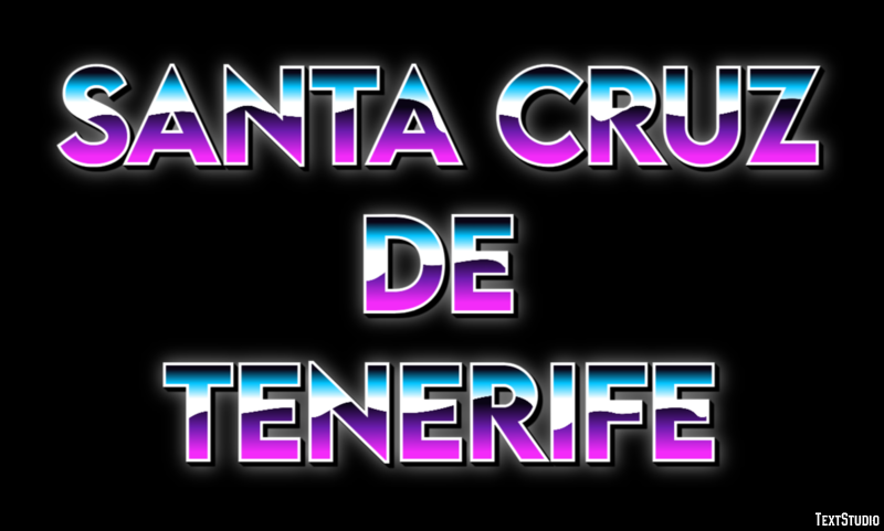 Santa Cruz de Tenerife Effetto testo