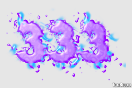 333 Text Effect