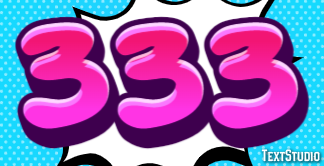 333 Text Effect