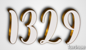 1329 Эффект текста