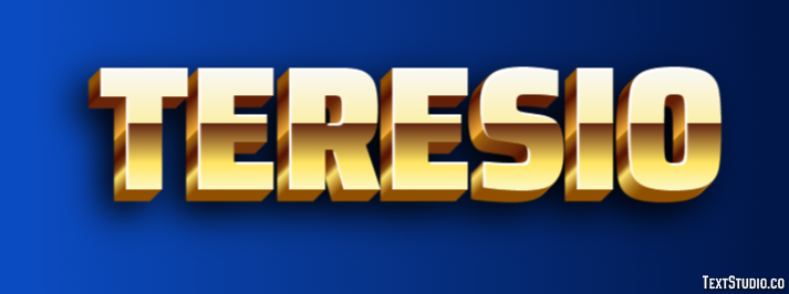 Teresio Effetto testo