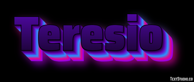 Teresio Effetto testo