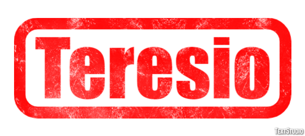 Teresio Effetto testo