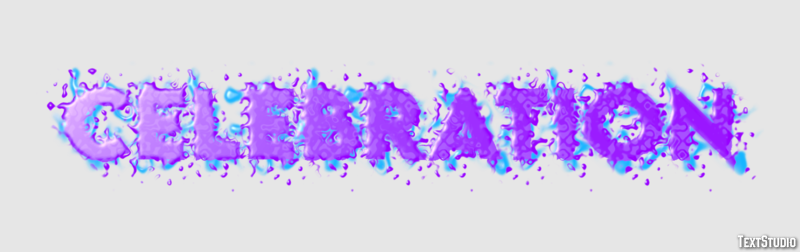 Celebration Text Effect