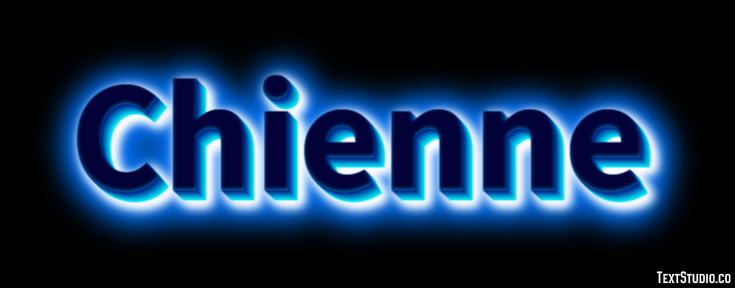 Chienne Effet de texte