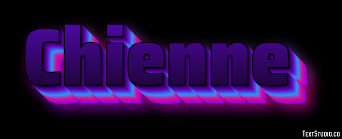 Chienne Effet de texte