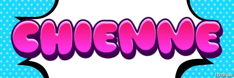 Chienne Effet de texte
