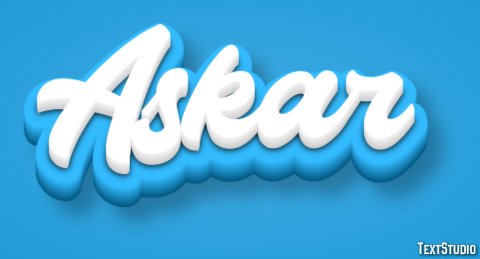 Askar Text Effect