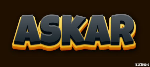 Askar Text Effect