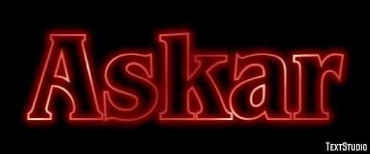 Askar Text effect