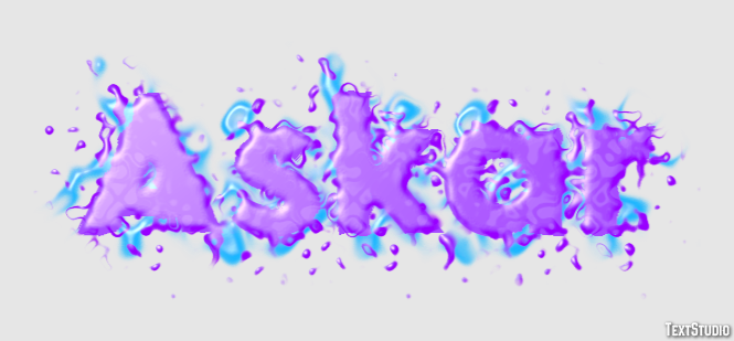Askar Texteffekt