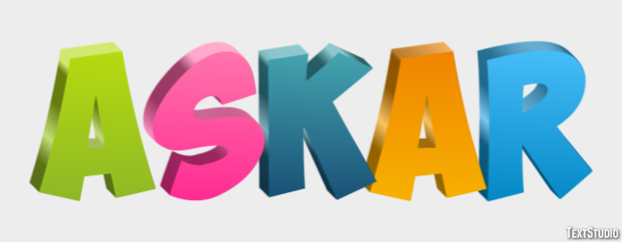 Askar Text effect