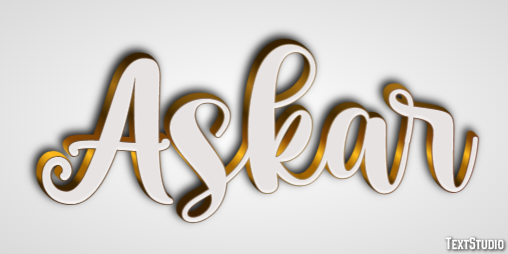 Askar Text Effect