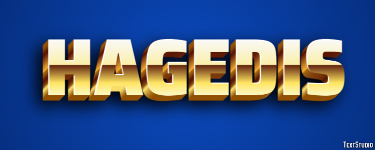 Hagedis Text effect