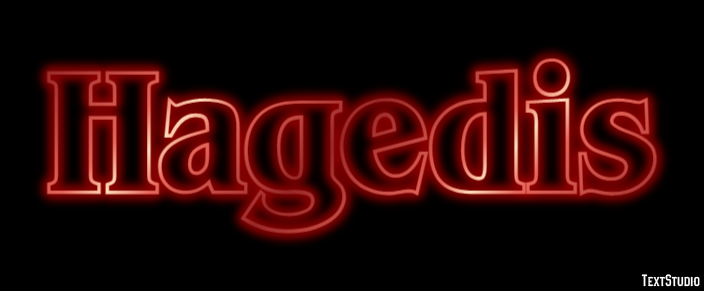 Hagedis Text effect