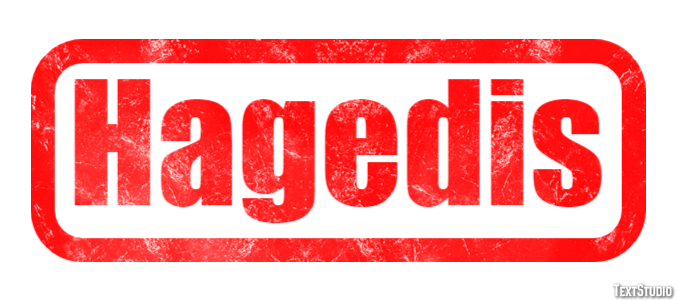 Hagedis Text effect