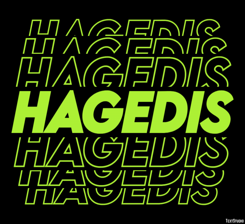 Hagedis Effetto testo