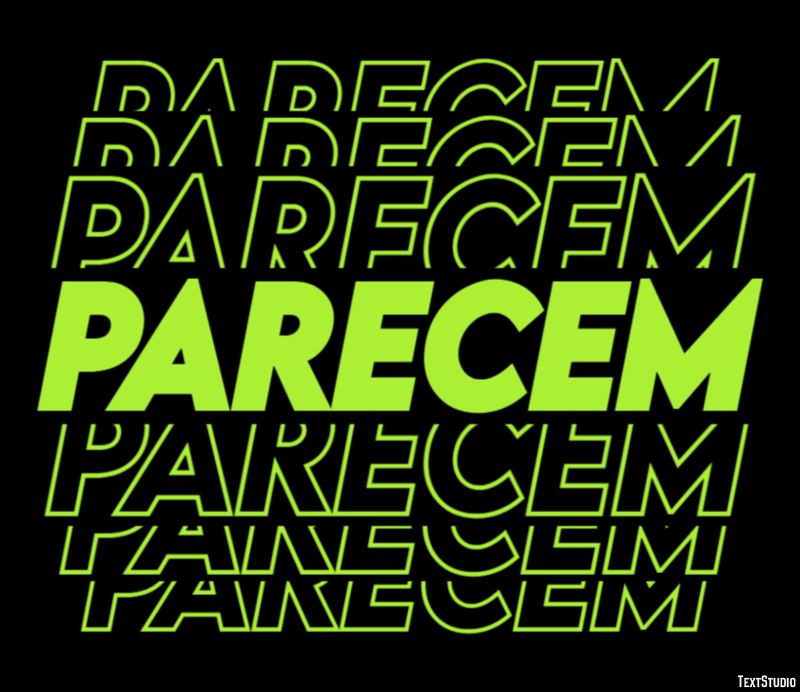 Parecem Efekt tekstowy
